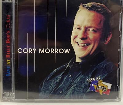 Cory Morrow Live at Billy Bob's Texas CD & DVD Combo - TWO DISC SET - Brand New