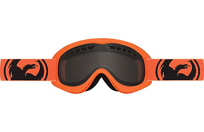 Dragon Alliance DX Ski snowboard Goggles  adult Neon Orange/Smoke NEW
