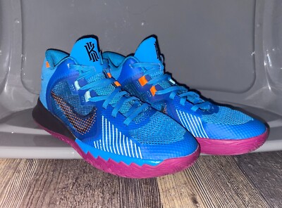 Kyrie Flytrap 5 | Size 4.5Y | Light Photo Blue/Total Orange - Style DD0340-407