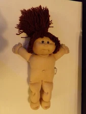 CABBAGE PATCH KIDS DOLL coleco BROWN HAIR  00111333