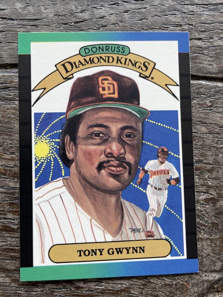 1988 Donruss Tony Gwynn NO. 6 Baseball Card San Diego Padres