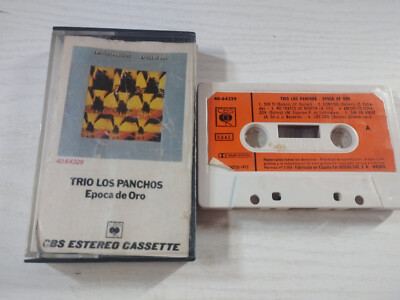Los panchos Trio epoca de Gold 1972 CBS - Tape Kassette