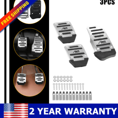 Silver Universal Car Accessories Parts Non Slip Manual Gas Silver Universal Car Accessories Parts Non Slip Manual Gas