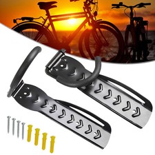 rolson fixed wall mounted bike rack