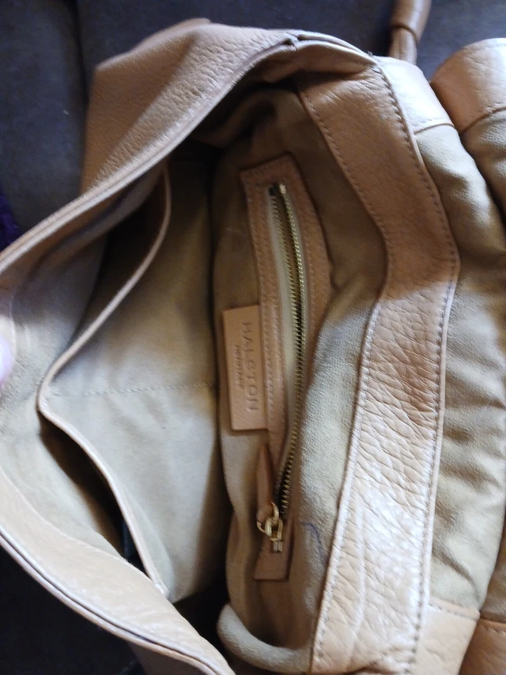 Bolso de mano bandolera Halston Heritage tostado o marrón Foto 4 de 4