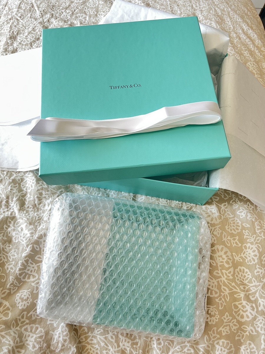 TIFFANY ティファニー カラーブロック ウィドポシェ アクセサリートレイ TIFFANY ティファニー カラーブロック ヴィド ポシェ 名入れ彫刻