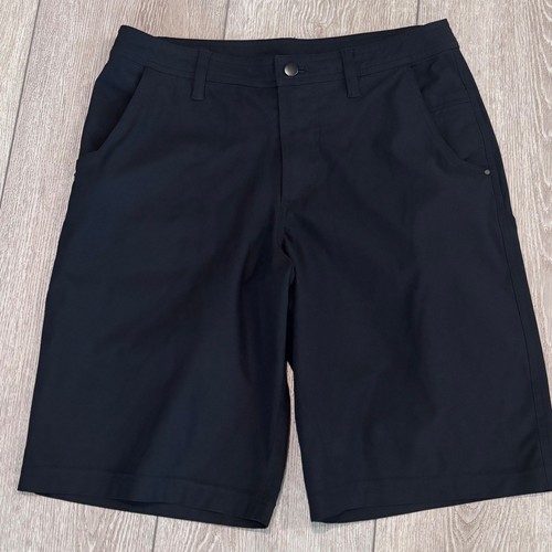 Lululemon Shorts Mens 32 Black Golf Casual Chino Performance Athletic Preppy