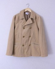 Uniqlo X Ines De La Fressange Paris Womens Velvet Corduroy Beige Jacket Coat S