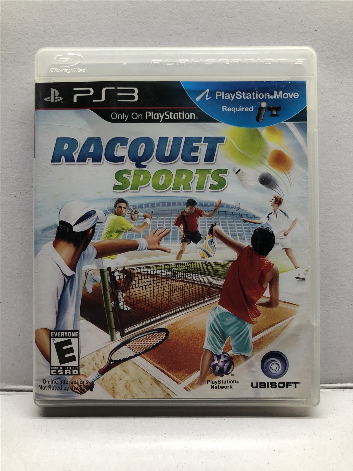 Racquet Sports (Sony PlayStation 3, 2010) Complete Tested Wo