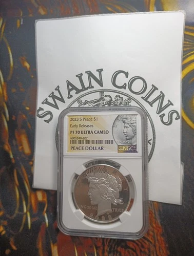 2023 S Peace Dollar NGC PF70 Ultra Cameo Early Releases E159