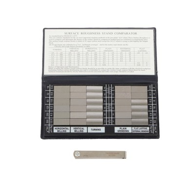 30Pcs Surface Roughness Comparators,Roughness Test Block Ra0.05-12.5mm