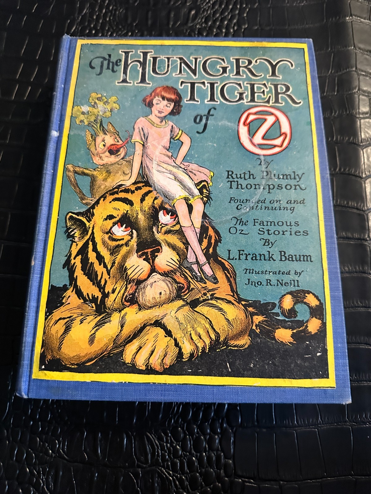 The Hungry Tiger of Oz Book 1926 By Ruth Thompson L. Frank Baum John R. Neill