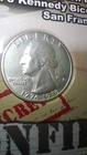 1976 Bicentennial Quarter And Half Dollar San Francisco Mint Set