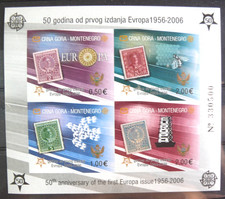 TIMBRES DU MONTENEGRO : 2006 YVERT BLOC FEUILLET N° 2** NEUF  Non Dentelé EUROPA