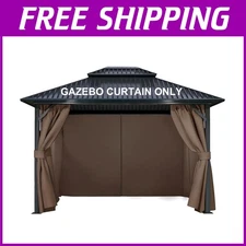 Gazebo Replacement Curtains, Patio Privacy Sidewalls
