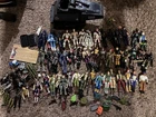 Massive Lot Of Mixed G.I. Joe Figures, Accessories And HISS Tank Vehicle
