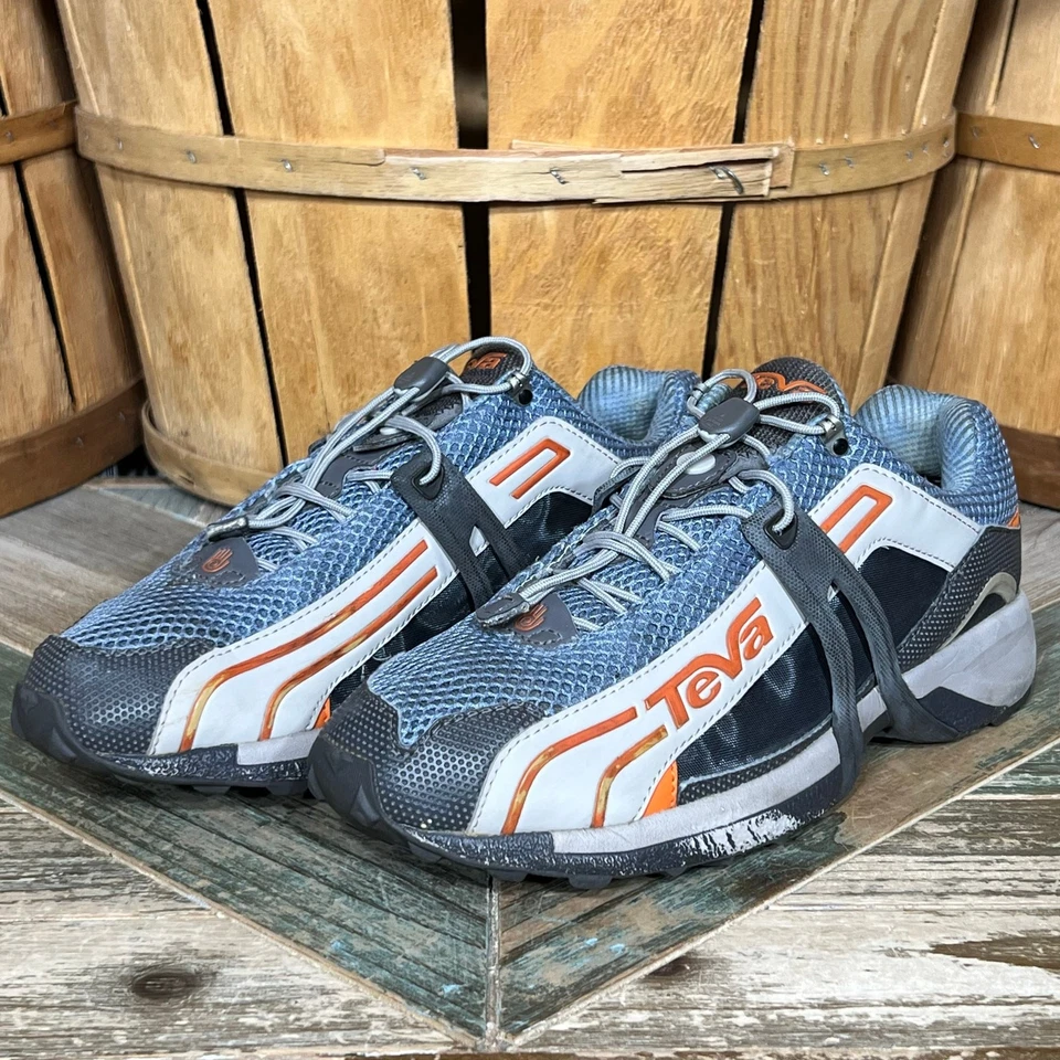 Teva X-1 Racer Azul Gris 6930 Anfibio Trail Running Zapatos Mujer Talla 8 Foto 3 de 4