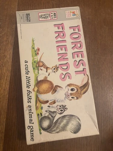 Forest Friends Board Game Vintage 1962 Milton Bradley MISSING PIECES VG FS