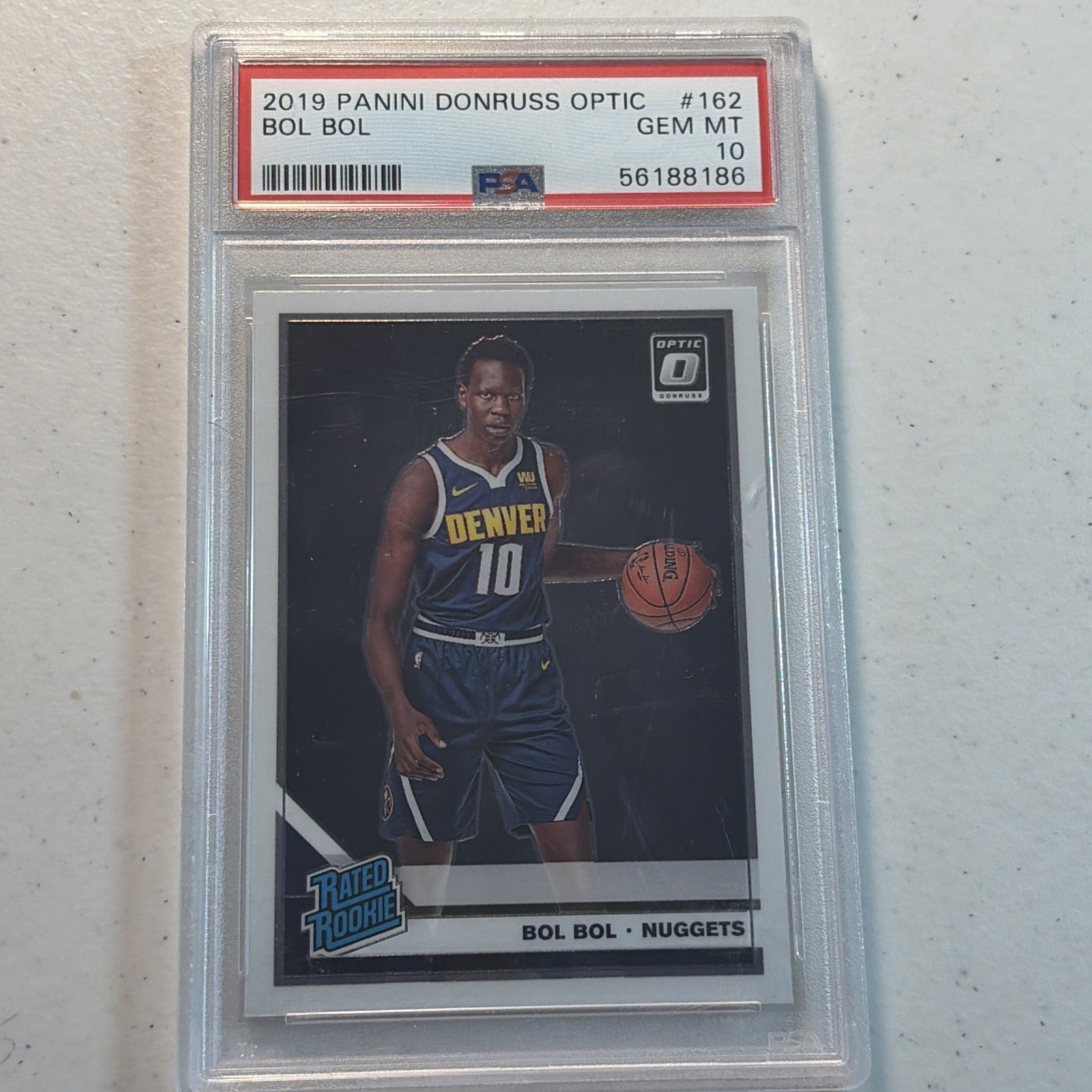 2019 Panini PANINI DONRUSS OPTIC #162 Bol Bol front