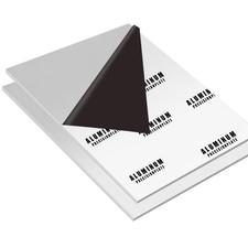 2PCS 6061 Aluminum Sheet Plate, 10" x 14" x 1/8" Thickness 10x14", black