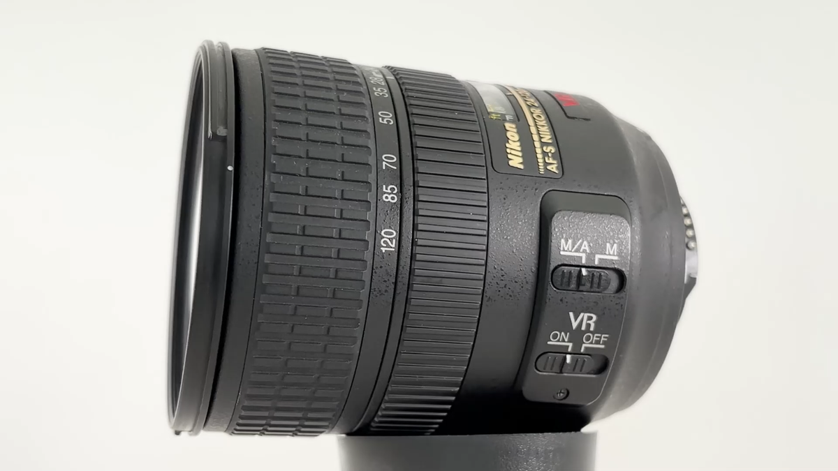 Nikon AF-S Nikkor 24-120mm f/3.5-5.6G VR Zoom Lens from Japan