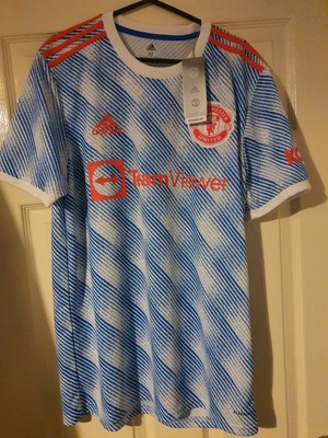 Manchester United 2021 Away Shirt Trikot Größe M Neu Mit Etikett