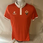 Le Coq Sportif ACF A.C. Fiornentina Jersey Men Small Orange Soccer Football