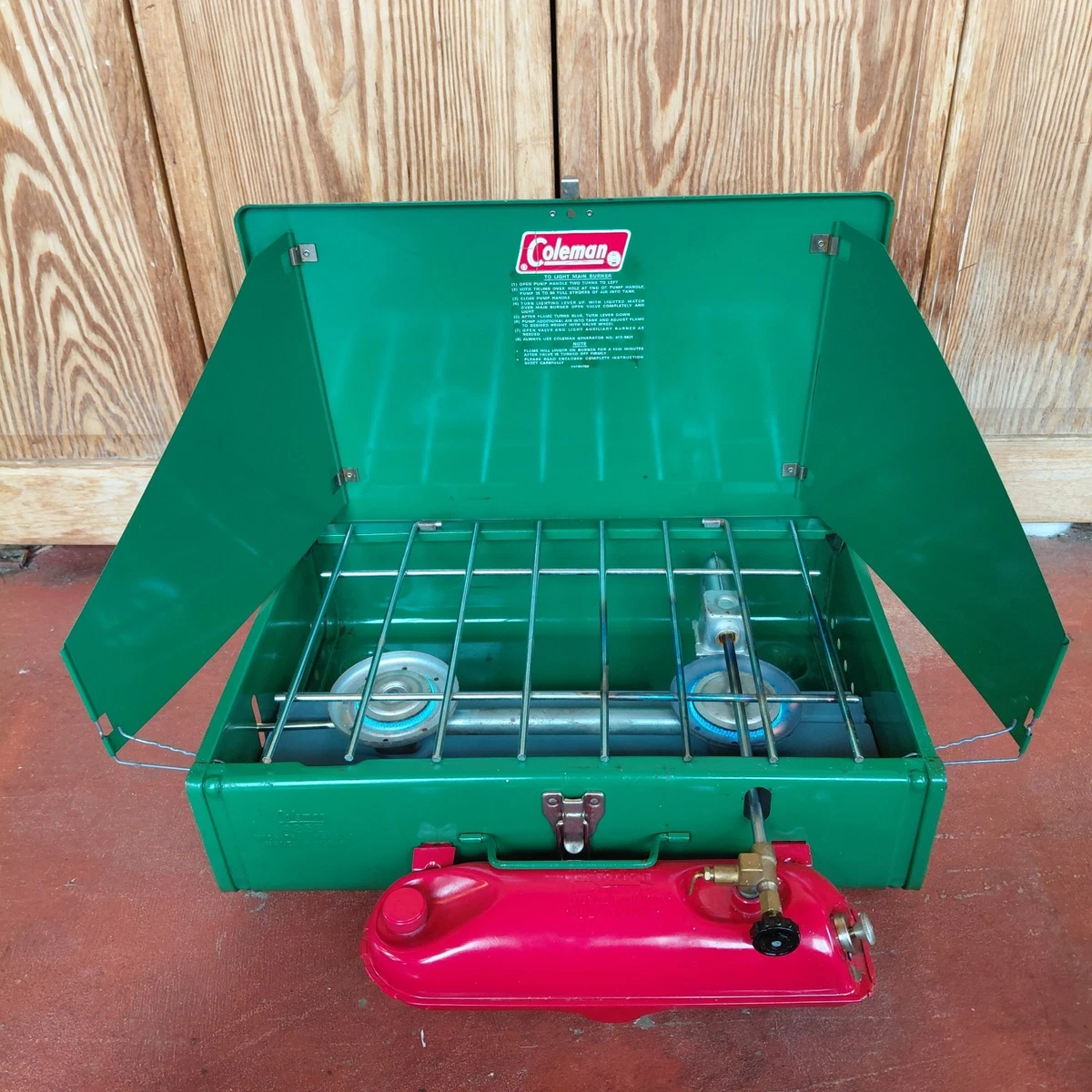 Coleman Dual Fuel Stove 424 for sale | eBay