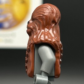 LEGO Brand Star Wars Minifigure Head Modified 30483pb01 for Chewbacca sw0011a