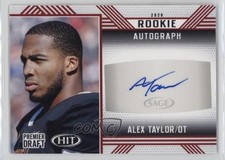 2020 Sage Hit Rookie Auto Red Alex Taylor #A95 Auto 10k8