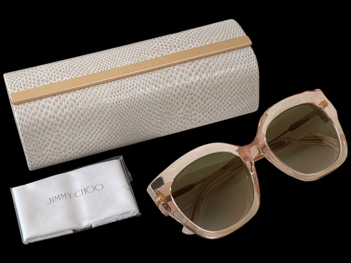 Jimmy Choo Sunglasses MAYEL/S VF 018V Clubmaster Grey Glittery Sunglasses Jimmy Choo Cat Eye Rua /G Sunglasses MF7IR Pearled Gray 56mm  main image 3