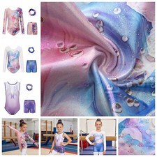 Girls Gymnastics Workout Dancewear Dance Class Leotard Competition Outfits Jazz