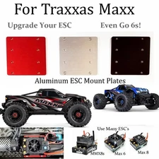 RCP-ESC Mount Fits Traxxas Wide Maxx All in One Max 8-Max 6-MMX8s Aluminum