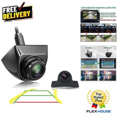 1080P AHD Waterproof Backup Camera with Dynamic Trajectory Guide Line