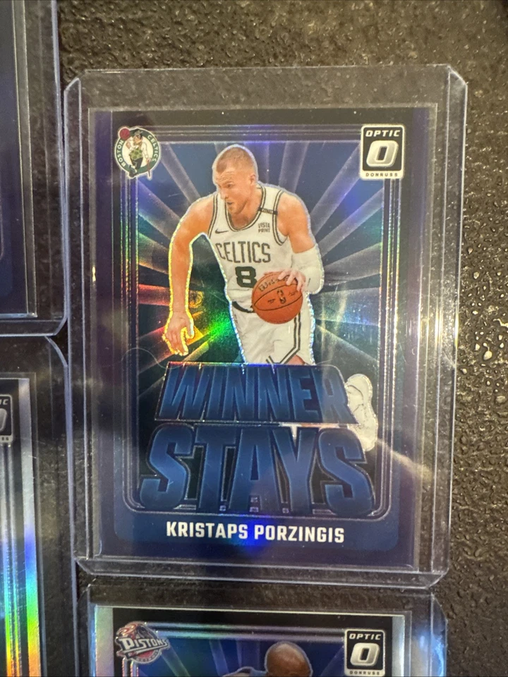 2024-25 Donruss Optic Winner Stays (10): Bird, Wade, Irving, KG…see photos - Image 4 of 4
