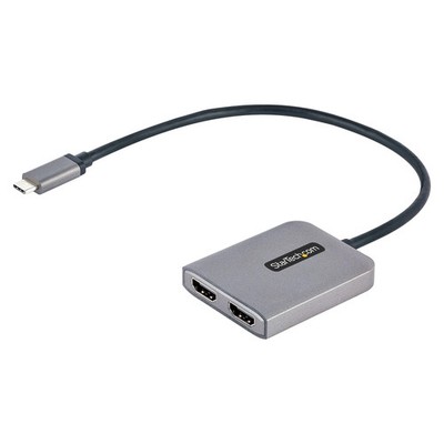 StarTech.com MST14CD122HD USB-Grafikadapter 3840 x 2160 Pixel schwarz grau