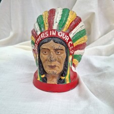 1930s Guy Motors Ltd Indian chief lorry/bus radiator cap