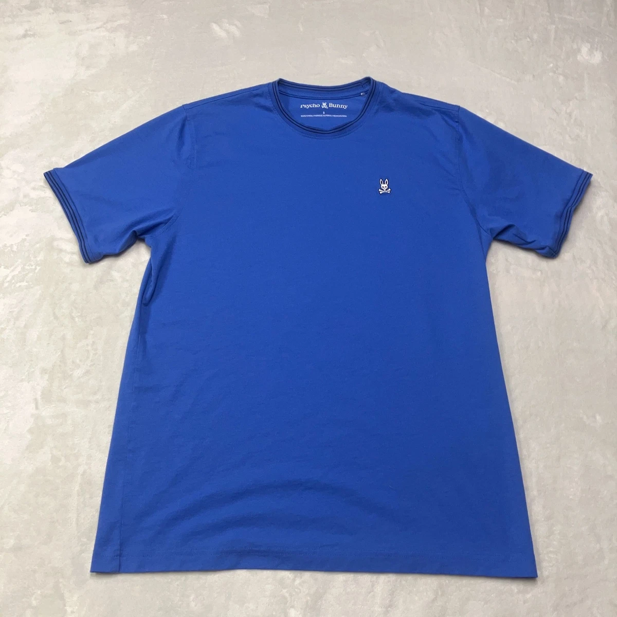 DESIGN - T-shirt coupe classique avec imprimé graphique - Bleu