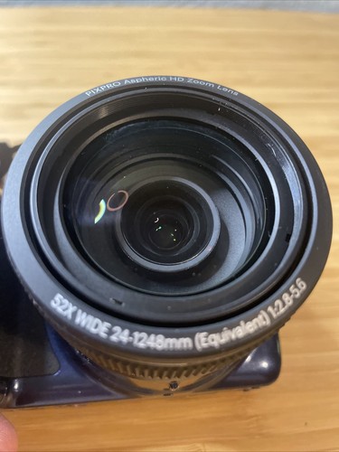 Kodak PIXPRO AZ528 16MP 52x Zoom Digital Camera Blue With Box, No Charger Tested - Picture 12 of 18