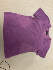 Koi Basics Scrub Top Large Womens Purple Heather