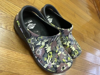 Merrell Womens Pro Nursing Encore Size 6 pro Floral Clogs Shoes