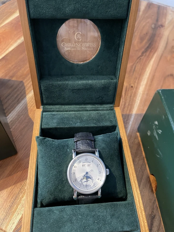 Chronoswiss Lunar Ch 9323 CAJA/PAPELES NUEVOS. Foto 2 de 4