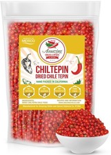 Dried Chiltepin Peppers (Chile Tepin) – 1oz Bag - Great 1 Ounce (Pack of 1)