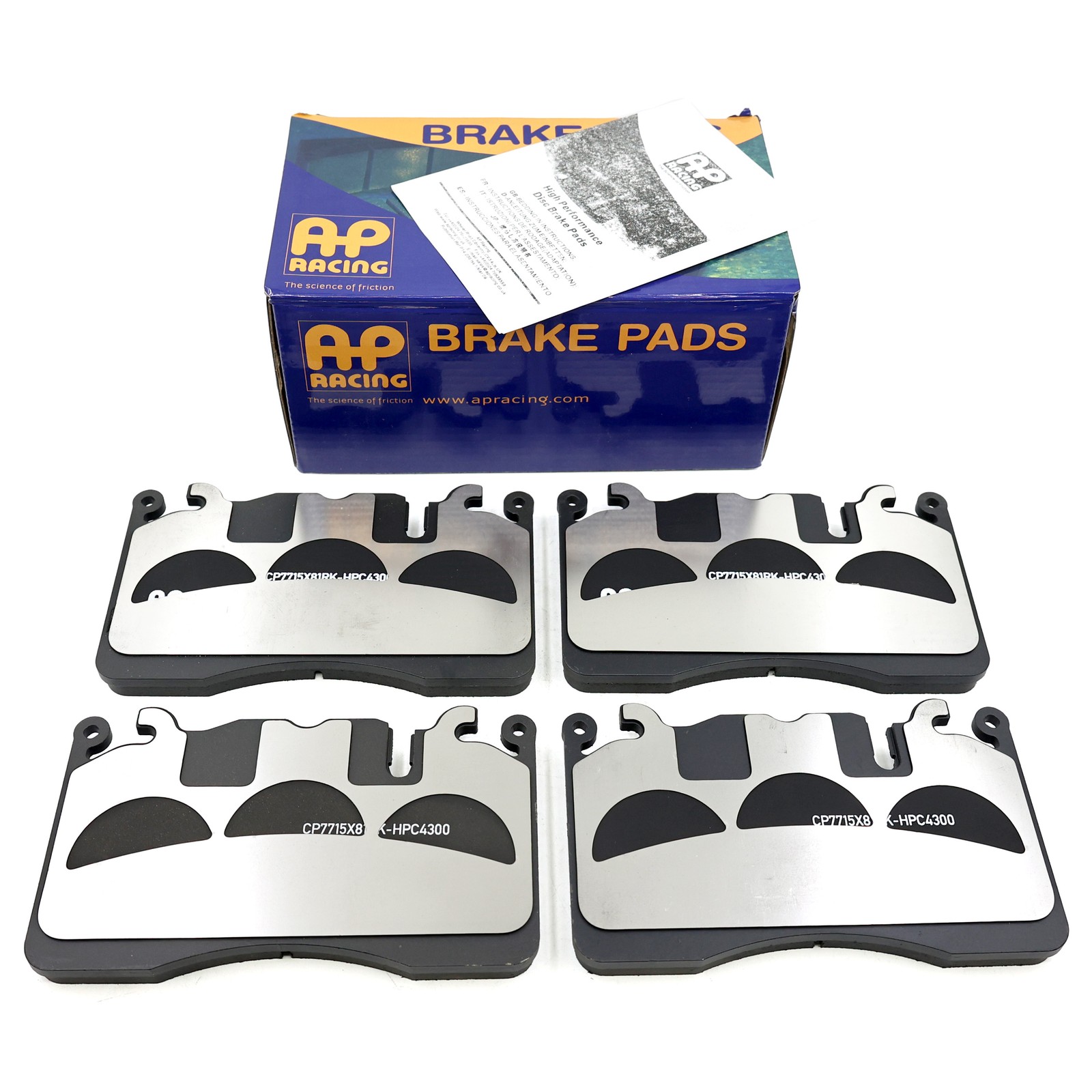 NEW 1214CA141CP Front Brake Pads for McLaren 720S 600LT GT +1 Yr Warr
