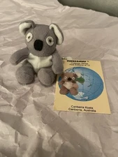Weebeanies  CANBERRA KOALA  - PRINCESS collectible KEY CHAIN w/tags