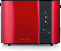 Severin Toaster ToastgeräT BröTchenaufsatz Edelstahl Toasten Auftauen ErwäRmen