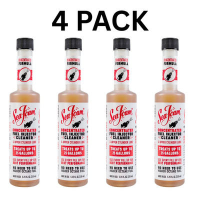 4 Pack Sea Foam IC5 Fuel System Cleaner 5.25oz Gas Injector Treatment