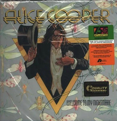 2xLP Alice Cooper Welcome To My Nightmare HIGH QUALITY / 45 RPM NEW OVP