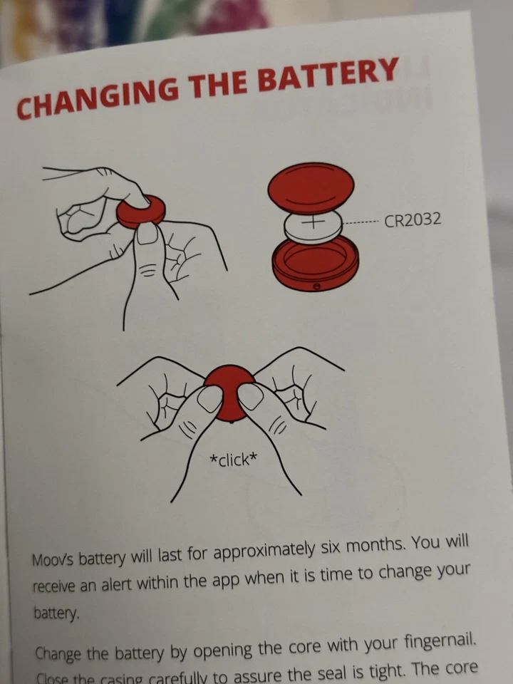 Monitor de sueño Moov Now Fitness negro entrenador personal y rastreador deportivo Moov Core Foto 4 de 4