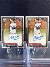 Brandon Neely 2024 Bowman Chrome 1st Auto Lot Base + Mojo /150 Red Sox